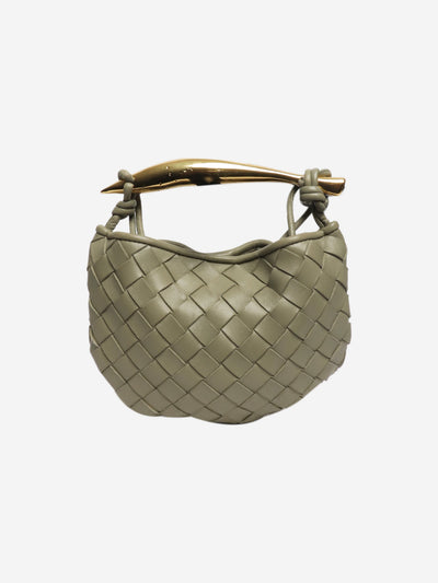 Green Sardine mini Intrecciato leather bag Cross-body bags Bottega Veneta 