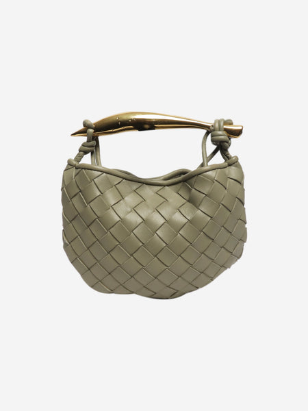 Green Sardine mini Intrecciato leather bag product image
