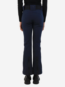 Goldbergh Navy blue belted ski pants - size UK 8