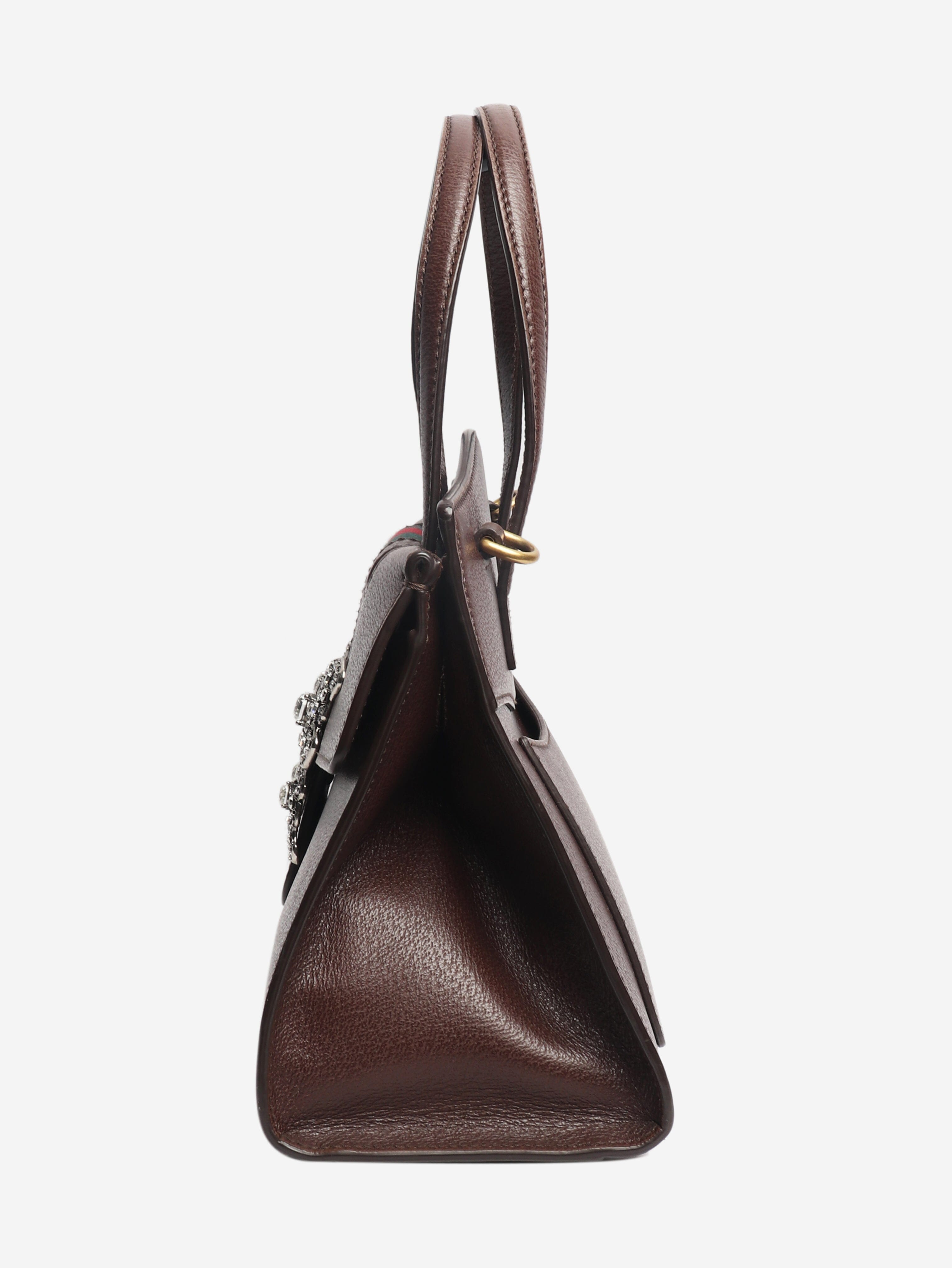 Brown medium Linea Butterfly Totem bag Shoulder bags Gucci 
