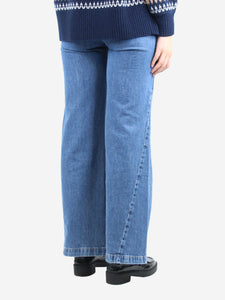 Frame Blue Le baggy palazzo wide-leg jeans - size UK 6