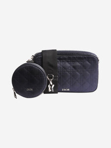 Christian Dior Dark blue 2021 nylon quilted crossbody bag