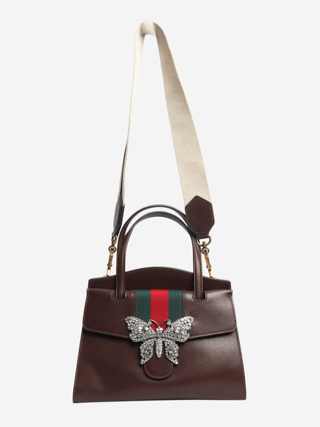 Brown medium Linea Butterfly Totem bag alternate image