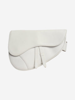 White 2019 Saddle crossbody bag Shoulder bags Dior 