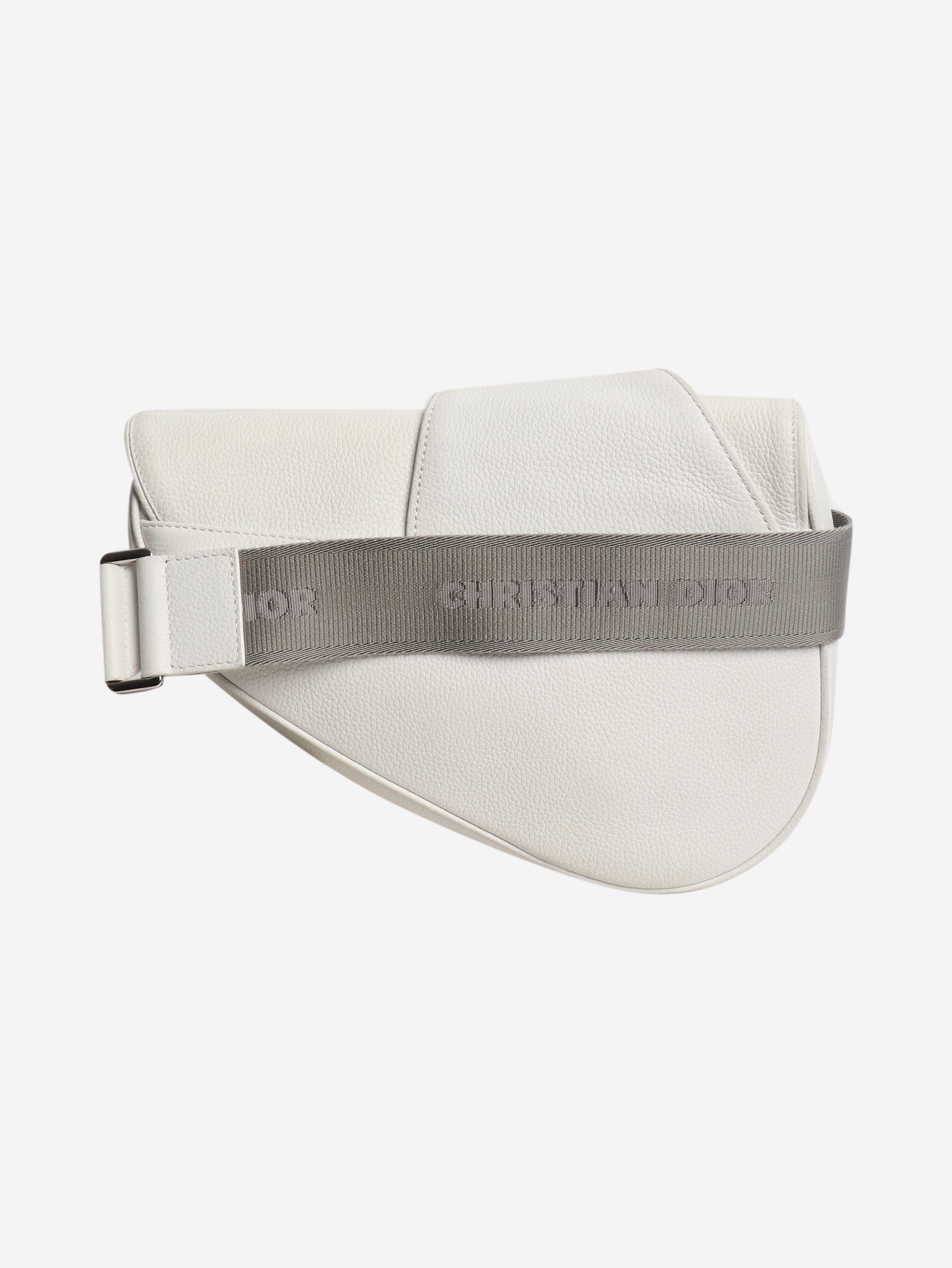 White 2019 Saddle crossbody bag Shoulder bags Dior 