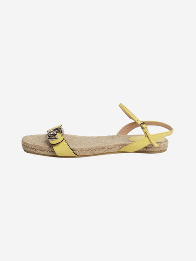Yellow Marmont espadrille sandals - size EU 39 Flat Sandals Gucci 