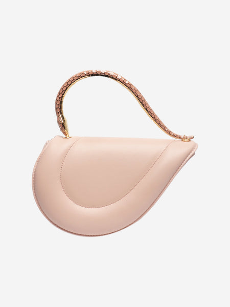 Pink leather Serpenti Cuore 1968 exclusive edition top handle bag product image