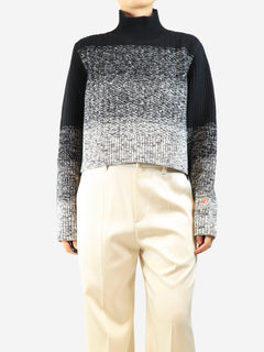 Black and white wool jumper - size XL Knitwear Victoria Beckham 