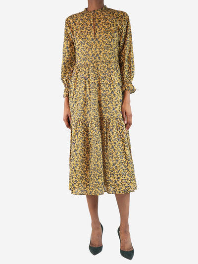 Yellow mimosa Camden passage dress - size XS Dresses Justine Tabak 