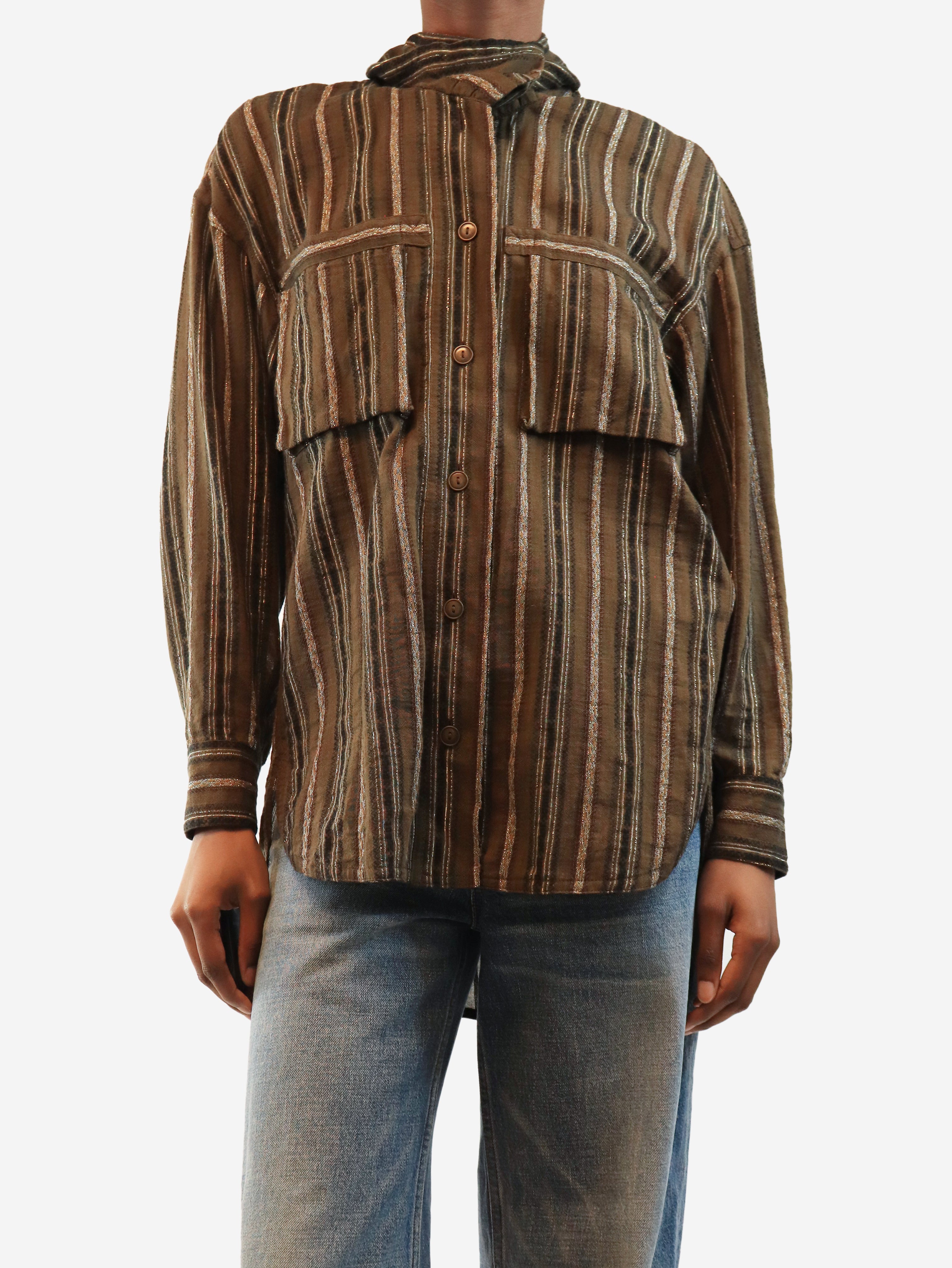Bronze Chelia shirt - size UK 6
