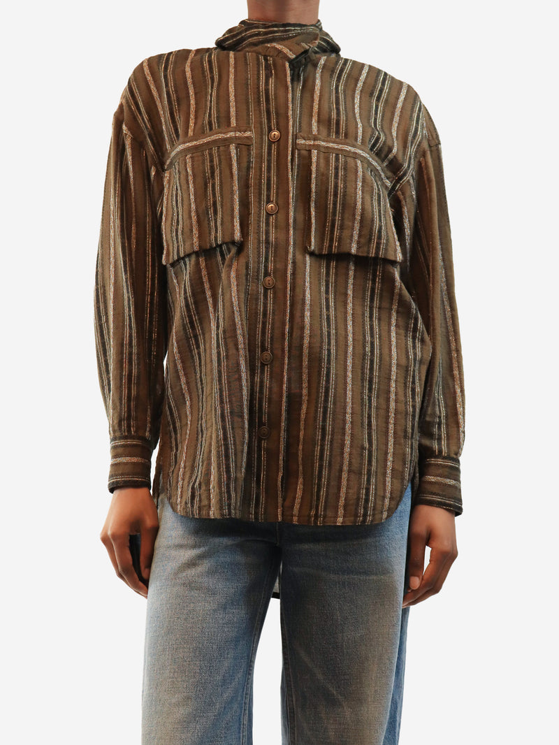 Bronze Chelia shirt - size UK 6