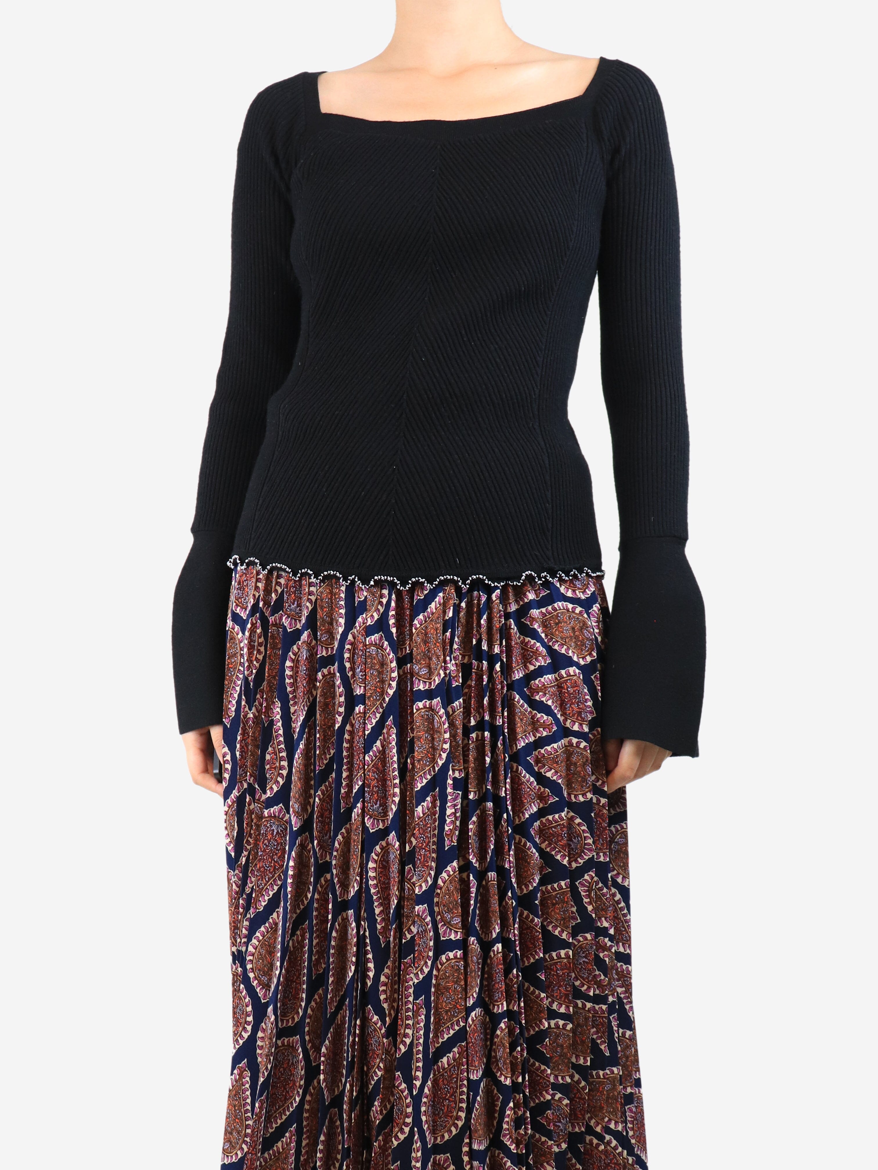 Black ribbed top - size S Knitwear 3.1 Phillip Lim 