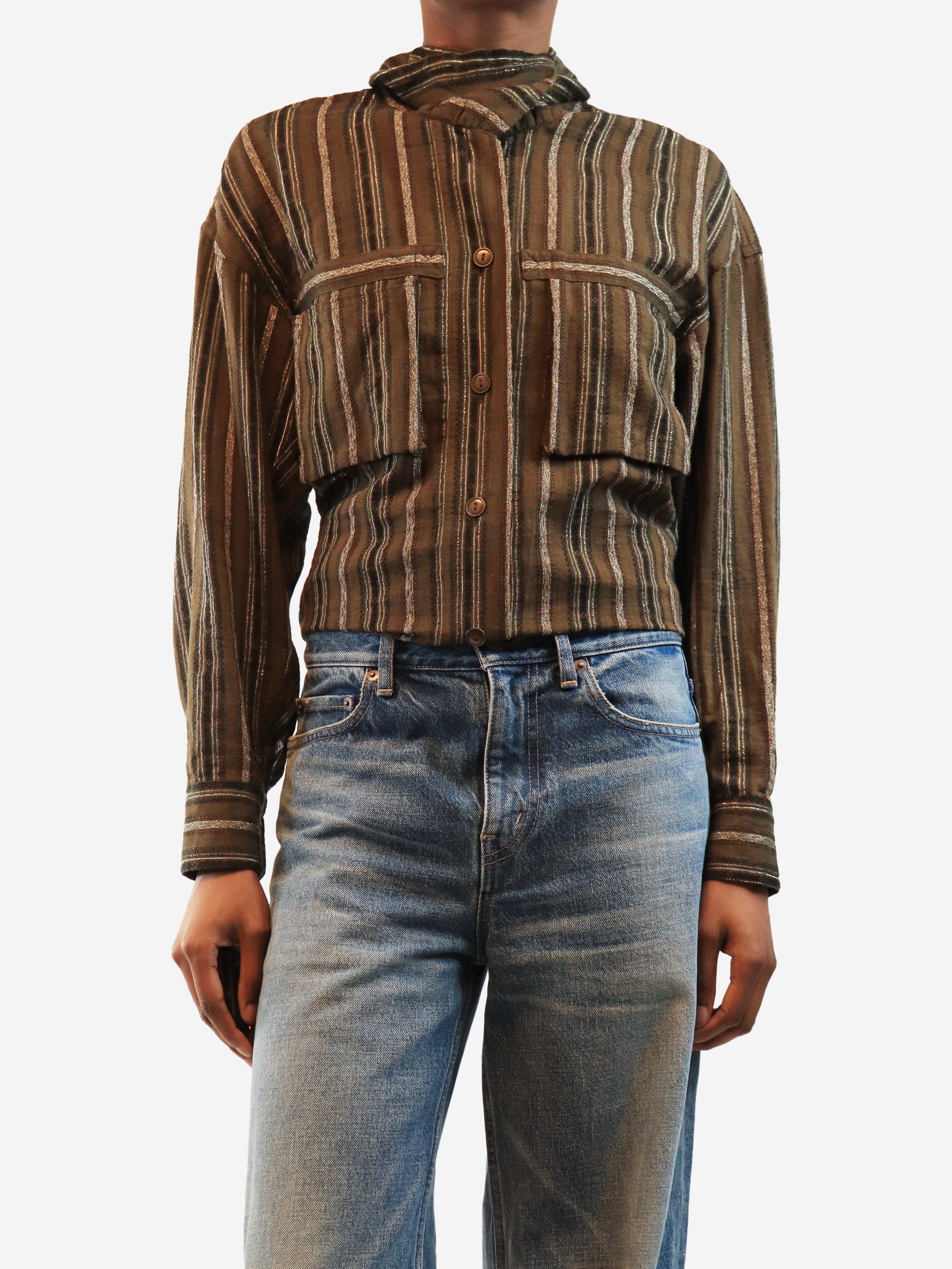 Bronze Chelia shirt - size UK 6