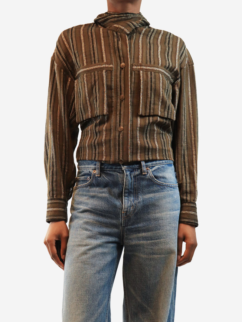 Bronze Chelia shirt - size UK 6