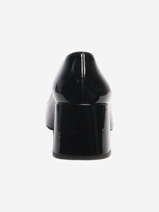 Prada Black patent pumps with silver ball - size EU 39 (UK 6)