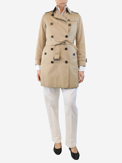 Neutral belted trench coat - size UK 8 Coats & Jackets Burberry 