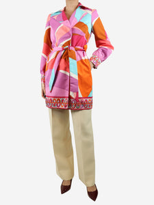 Emilio Pucci Muticoloured printed jacket - UK 8