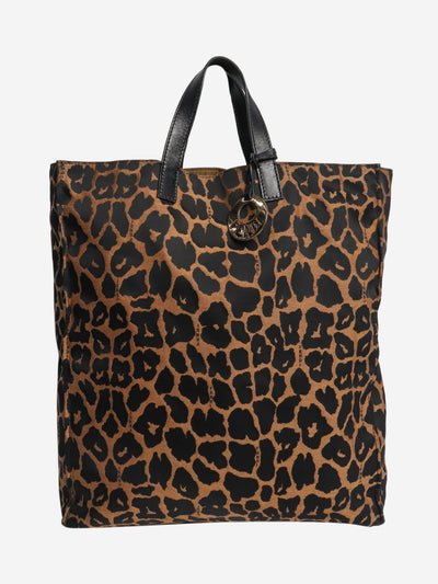 Brown leopard print tote Tote Bags Fendi 
