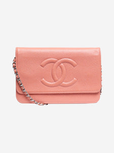 Chanel Dusty pink Wallet on Chain