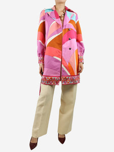 Emilio Pucci Muticoloured printed jacket - UK 8