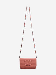 Chanel Dusty pink Wallet on Chain