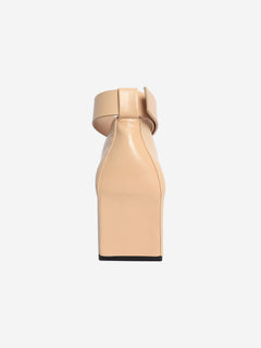 Butter yellow pointed-toe pumps - size EU 37.5 (UK 4.5) Heels Jil Sander 