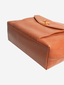 Chanel Tan vintage 1991 caviar Envelope tote bag