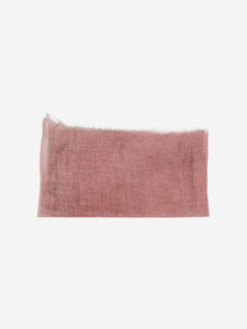 Bottega Veneta Pink cashmere scarf