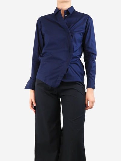 Navy long sleeved shirt - size S Tops Opening Ceremony 