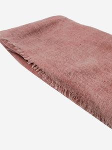 Bottega Veneta Pink cashmere scarf