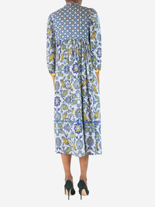 Weekend Max Mara Blue Abito robe dress - size UK 6