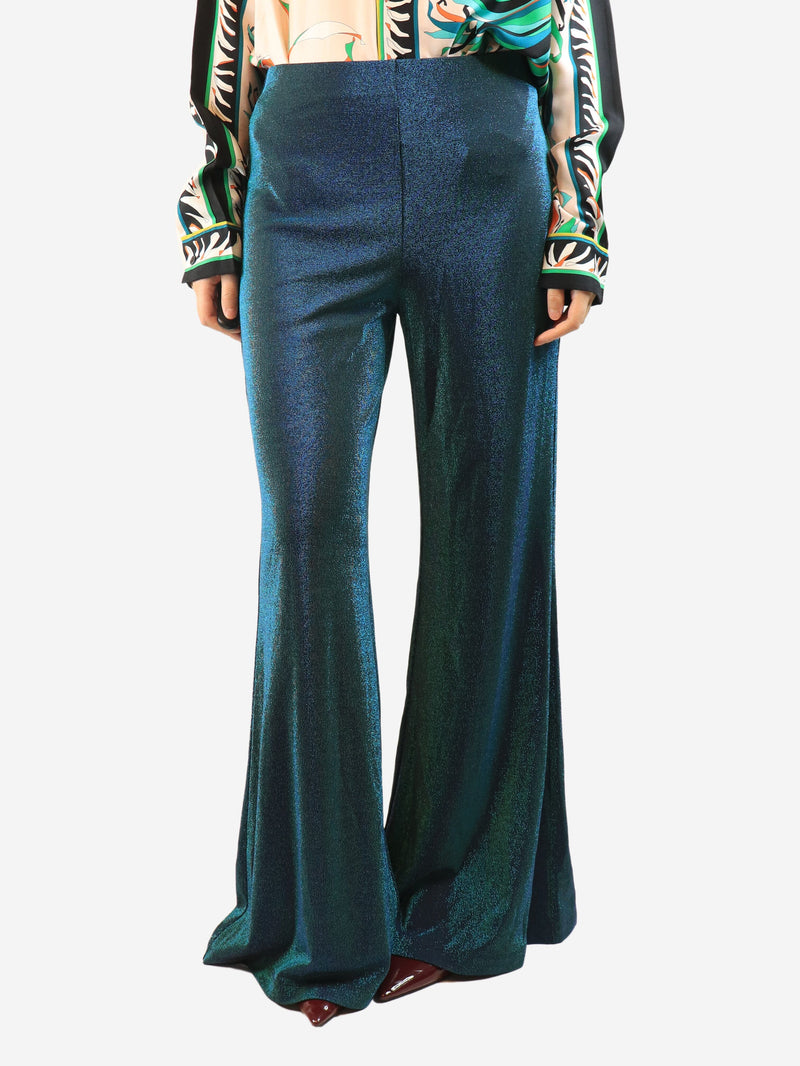 Green lurex trousers - size M Trousers Missoni 