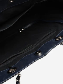 Navy 2014 patent quilted Coco Shine tote bag Tote Bags Chanel 