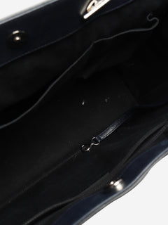 Navy 2014 patent quilted Coco Shine tote bag Tote Bags Chanel 