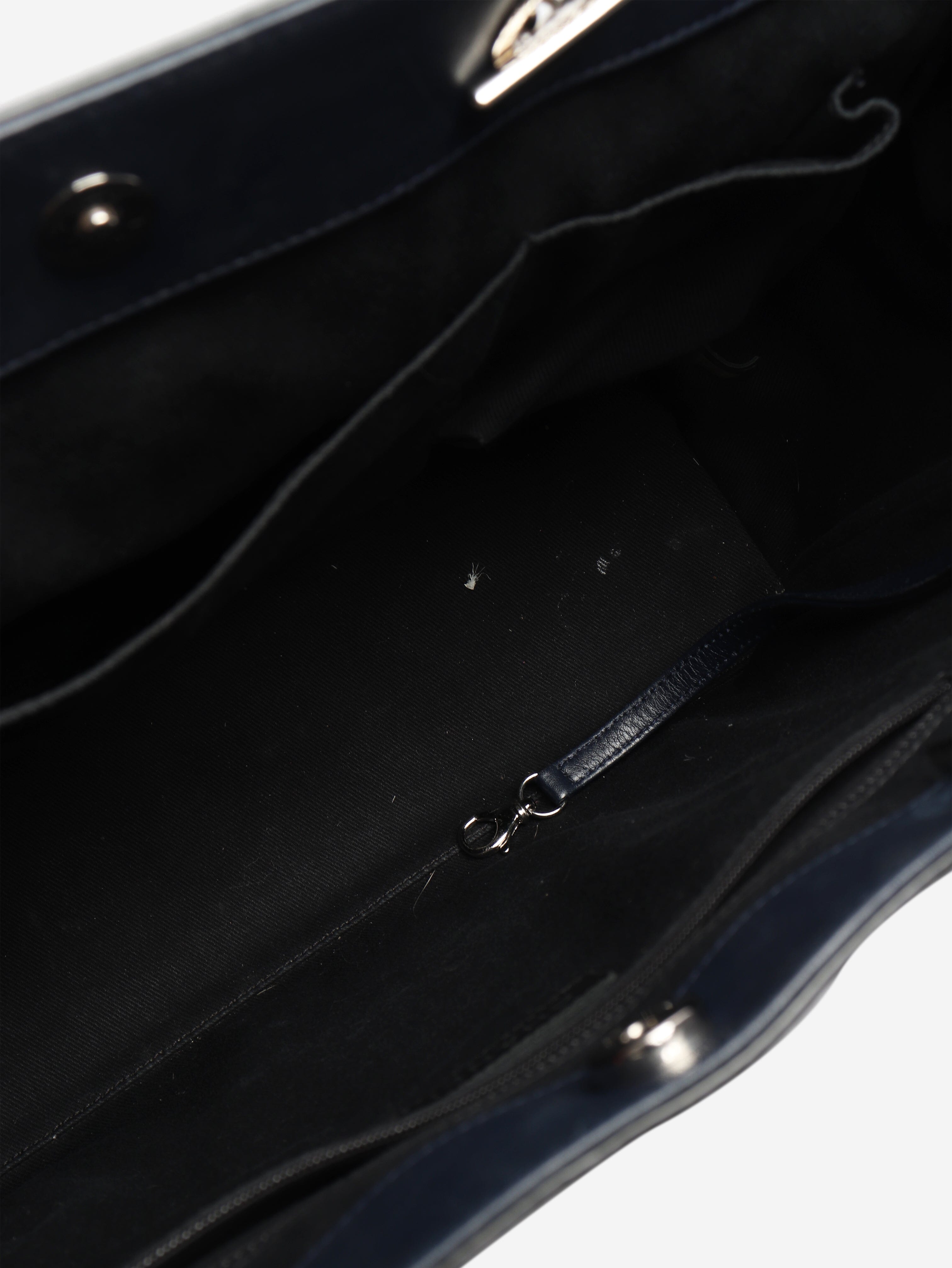 Navy 2014 patent quilted Coco Shine tote bag Tote Bags Chanel 