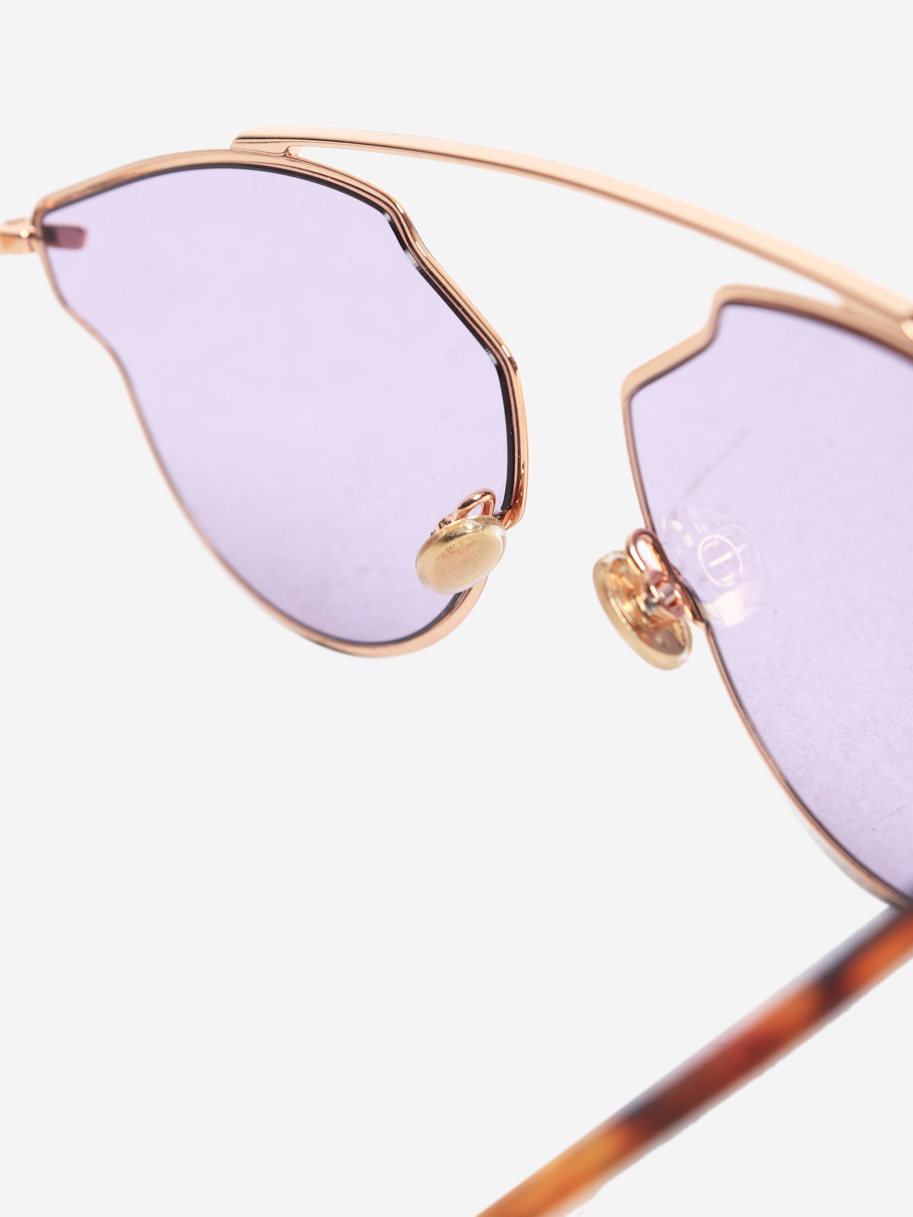 Gold metal-frame sunglasses Sunglasses Dior 