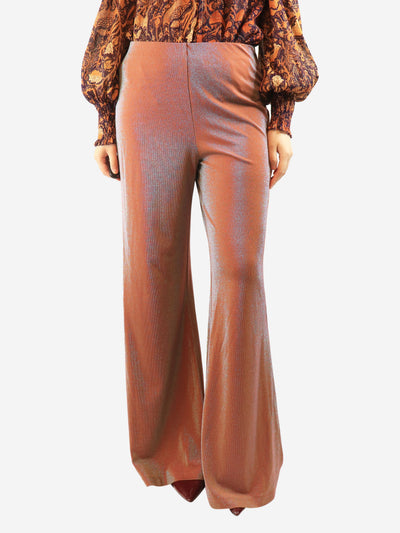 Brown lurex trousers - size L Trousers Missoni 