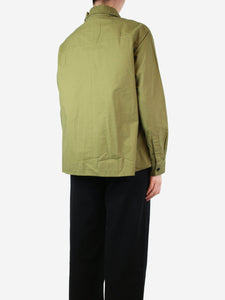 MHL Green cotton oversized shirt - size S