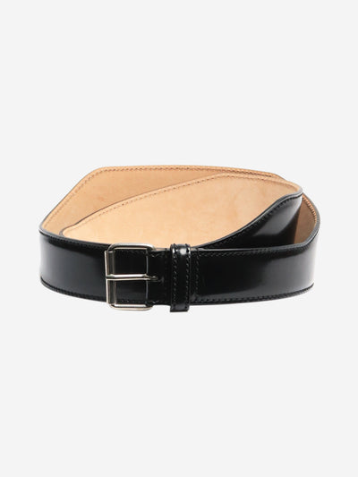 Black wide belt Belts Alexander McQueen 