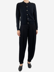 Loewe Black drawstring trousers - size S