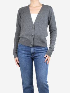 Raey Grey cashmere cardigan - size XS