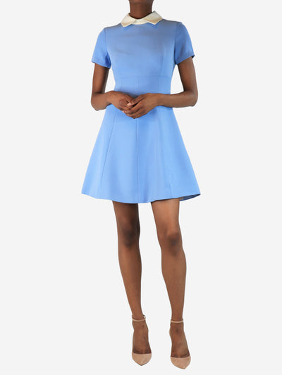 Baby blue collared babydoll dress - size UK 4 Dresses Valentino 