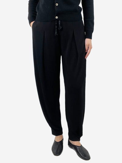 Black drawstring trousers - size S Trousers Loewe 