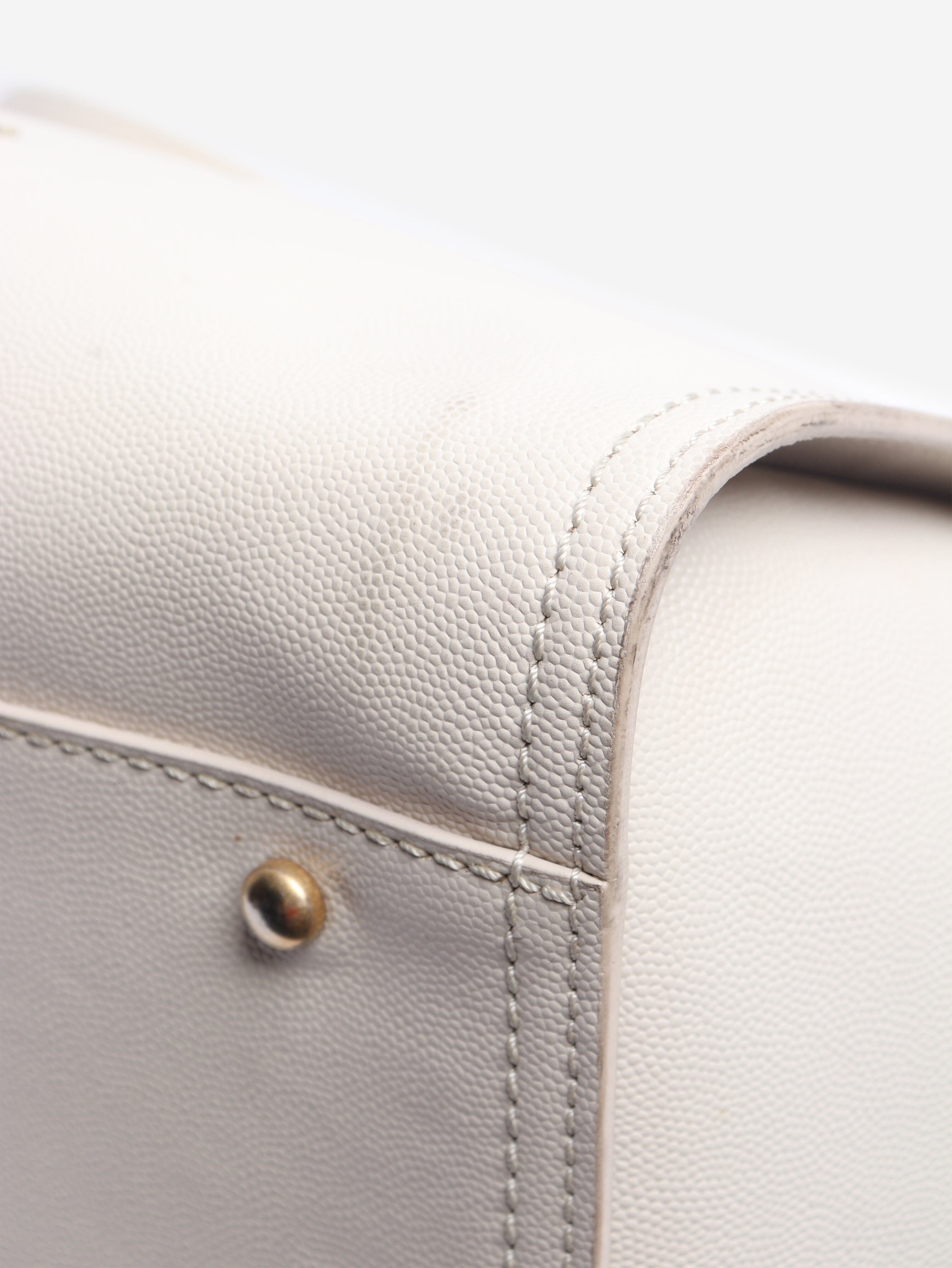 Cream 2018 studded leather Deauville tote Tote Bags Chanel 