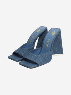 Blue denim mules - size EU 38 (UK 5) Heels The Attico 