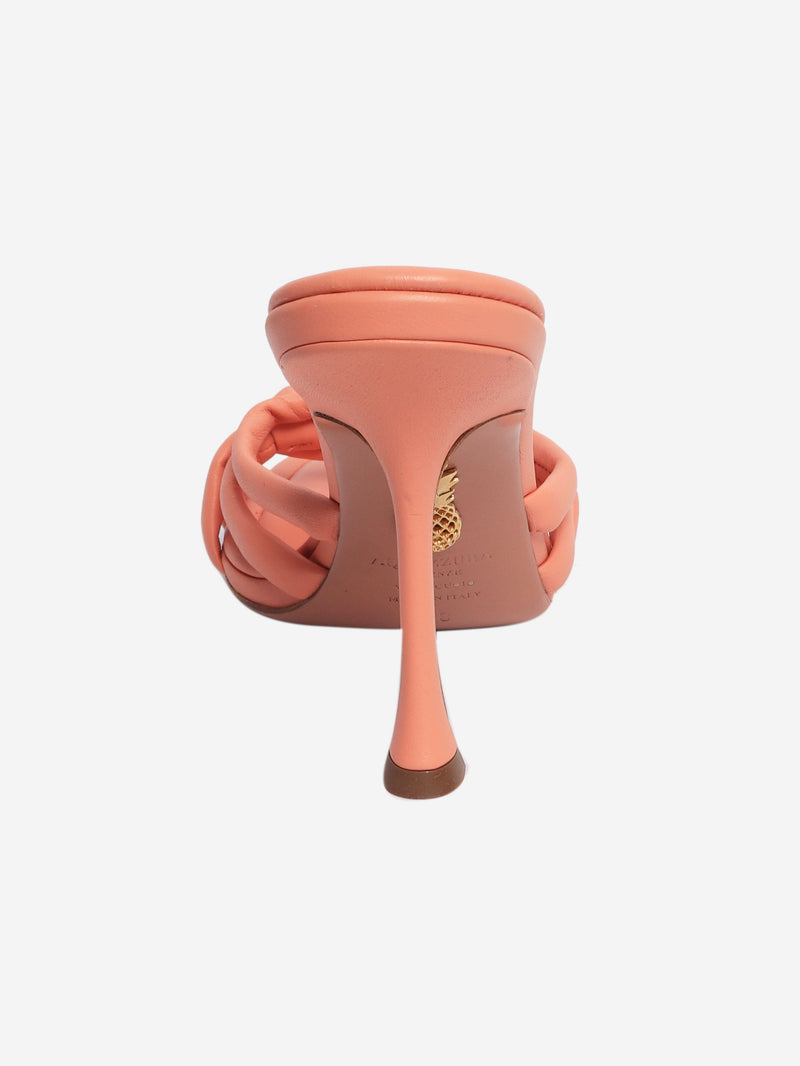 Peach storm 95 mules - size EU 38 Shoes Aquazurra 