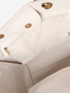 Cream 2018 studded leather Deauville tote Tote Bags Chanel 