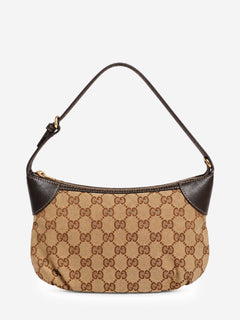 Brown GG canvas Sherry Line pochette shoulder bag Shoulder bags Gucci 