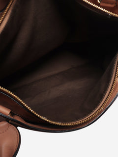 Peach Elsie leather tote bag Top Handle Bags Chloe 
