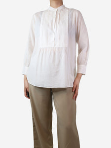 Nili Lotan White cotton shirt - size S